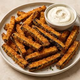Crispy Aubergine Fries