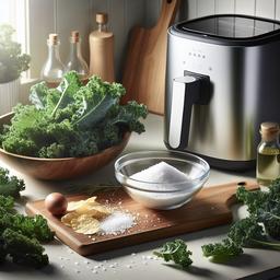 Salt and Vinegar Kale Chips