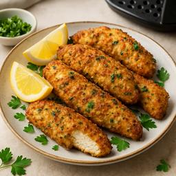 Lemon and Herb Infused Air Fryer Chicken Tenders
