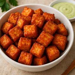 Crispy Sriracha Tofu Bites