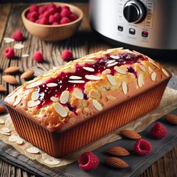 Raspberry Almond Loaf
