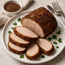 Caraway Seed Crusted Pork Tenderloin