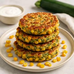 Savory Sweetcorn and Courgette Fritters
