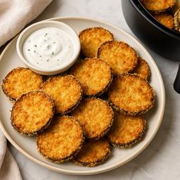 Panko-Crusted Eggplant Chips