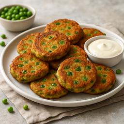 Crispy Green Pea Fritters