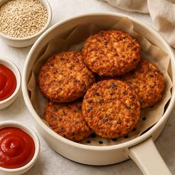 Spicy Tofu and Quinoa Patties