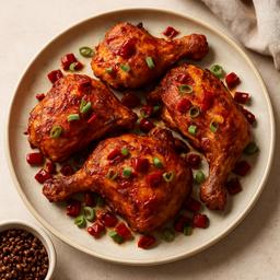 Sichuan-Style Crispy Spring Chicken