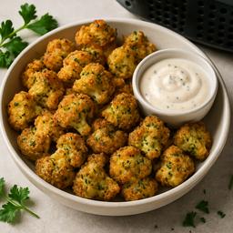 Crispy Herb-Infused Cauliflower Bites