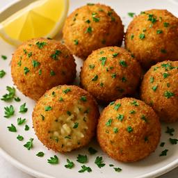 Crispy Lemon Herb Risotto Balls