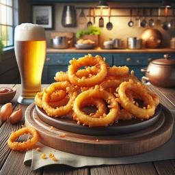 Beer-Battered Onion Rings