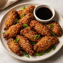 Crispy Sesame Chicken Wings