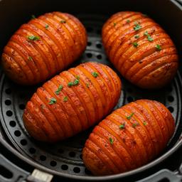 Smoked Paprika Hasselback Potatoes
