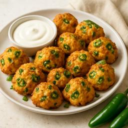 NEW - Cheesy Cauliflower and Jalapeño Bites