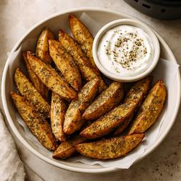 Crispy Za'atar Spiced Potato Wedges