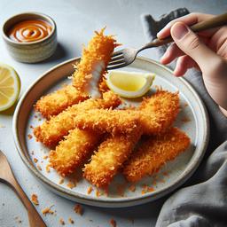 Crispy Coconut Fish Fingers