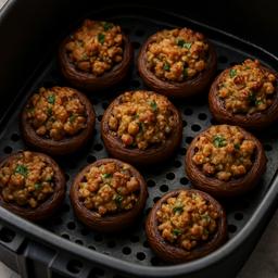 Chestnut Stuffed Mushrooms