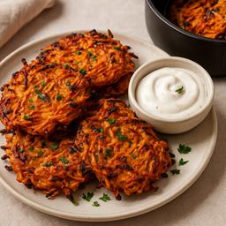 Carrot and Parsnip Fritters